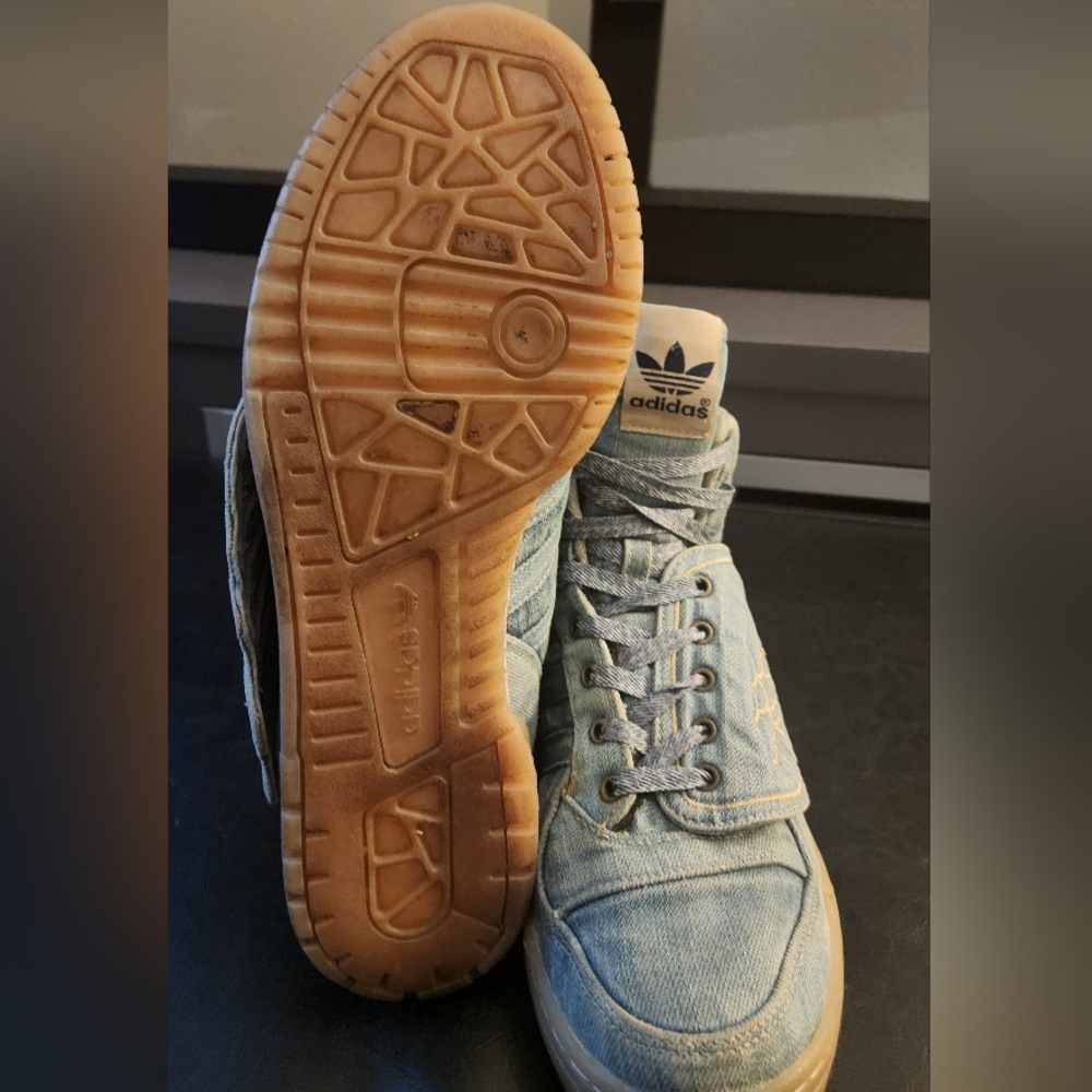 Jeremy Scott X Adidas Denim Wings Sneakers - Picture 6 of 11